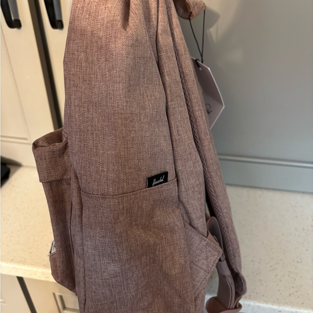 Herschel Classic Mini Backpack - Ash Rose Crosshatch NWT - Picture 2 of 6